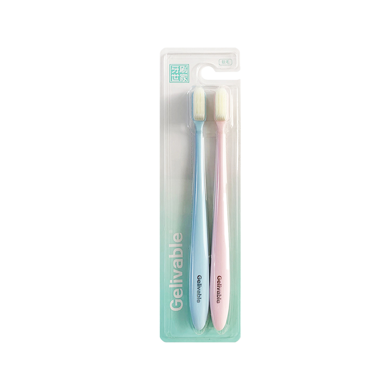 Malambot na goma bristlesslim brush headnano toothbrush